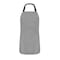Magid MGard with AeroDex Technology Grey Bib Apron with Adjustable Neck and Waist Straps  Cut Level A9 APADG - alternate 2
